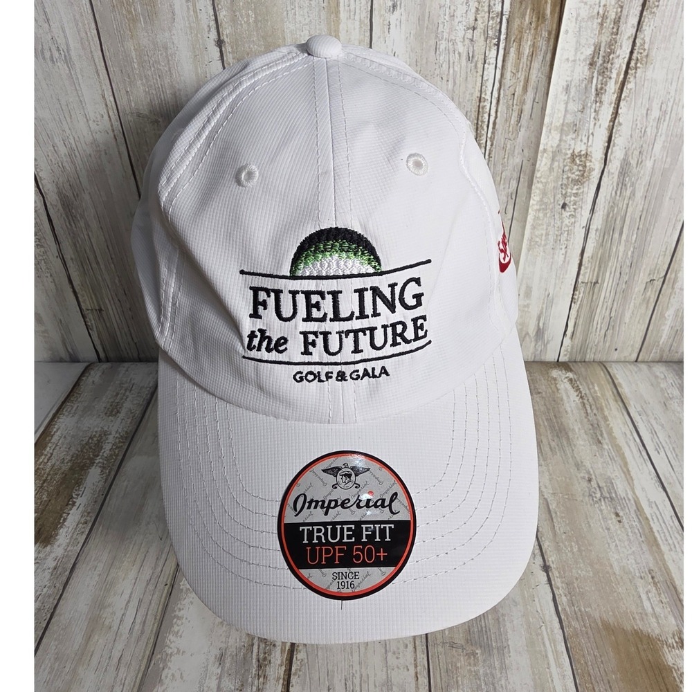 Imperial True Fit White Fueling the Future Golf & Gala Performance Hat X210P-AXX